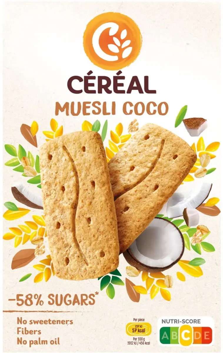 Cereal Muesli en Kokos Koeken 200g