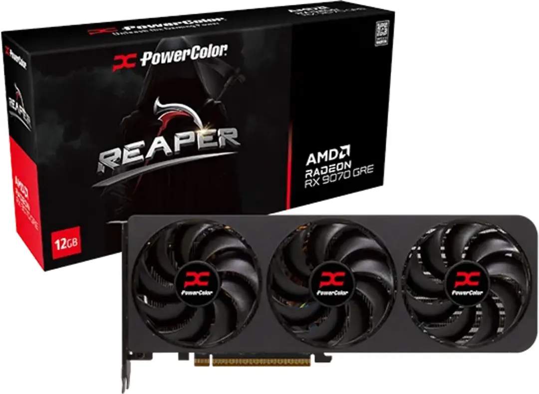 PowerColor Reaper RX9070GRE 12G-A Radeon RX 9070 GRE
