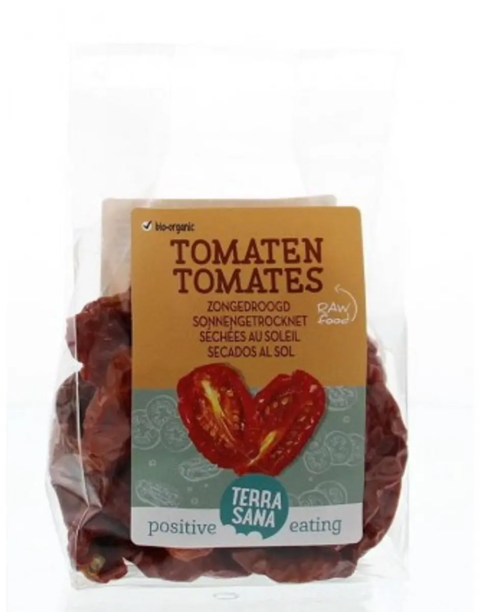 Terrasana Raw Tomaten Zongedroogd 100g - BIO
