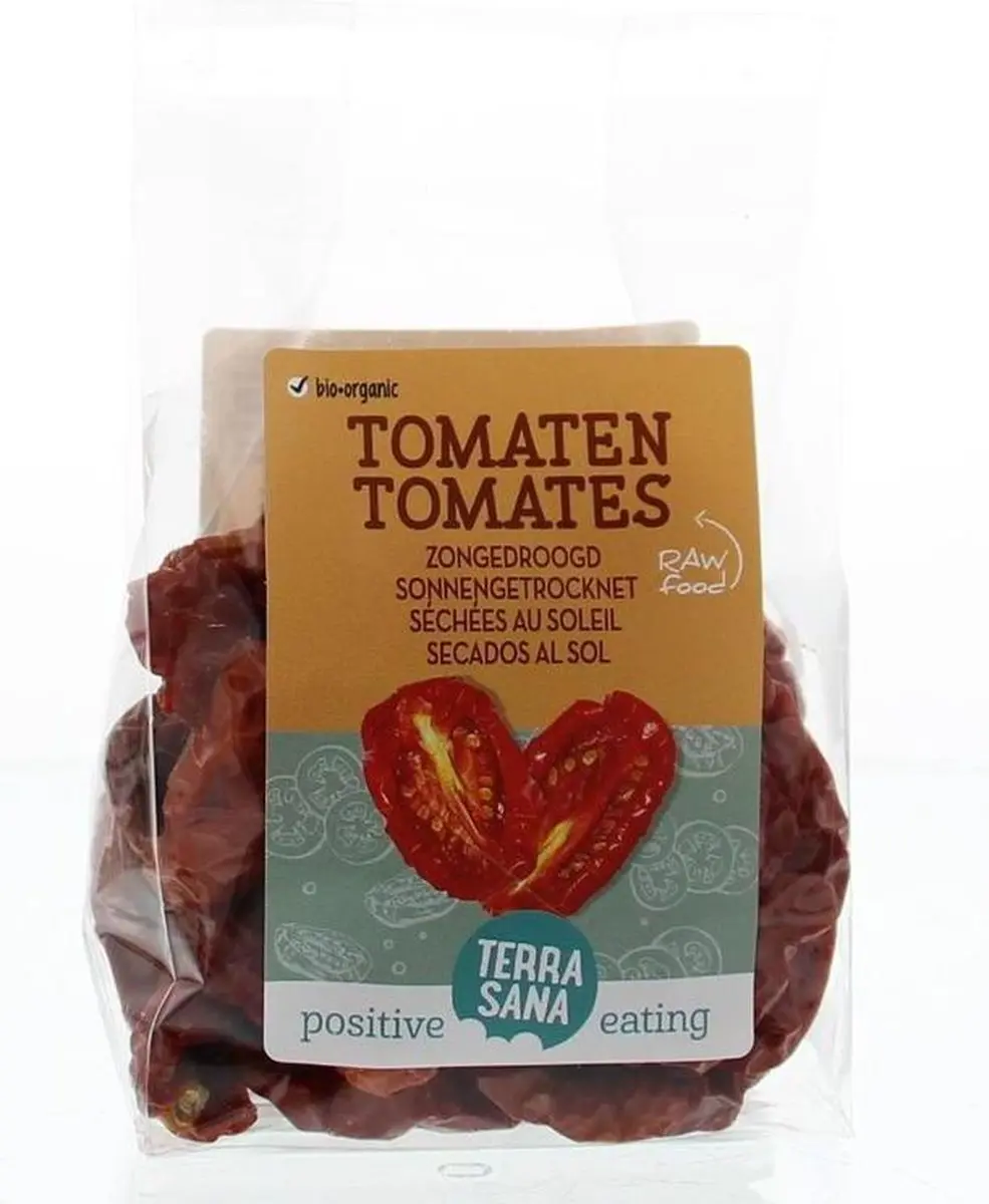 Terrasana Raw Tomaten Zongedroogd 100g