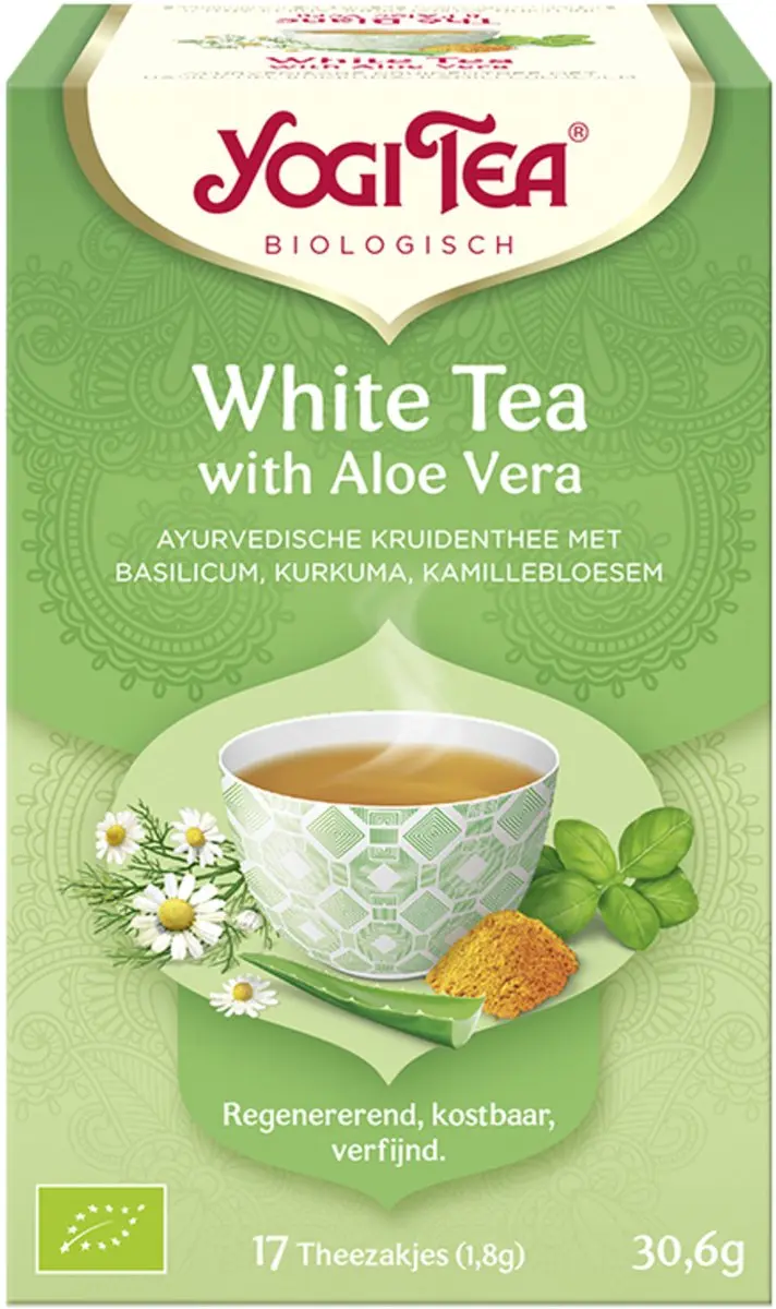 Yogi Tea Biologische Witte Thee Aloë Vera