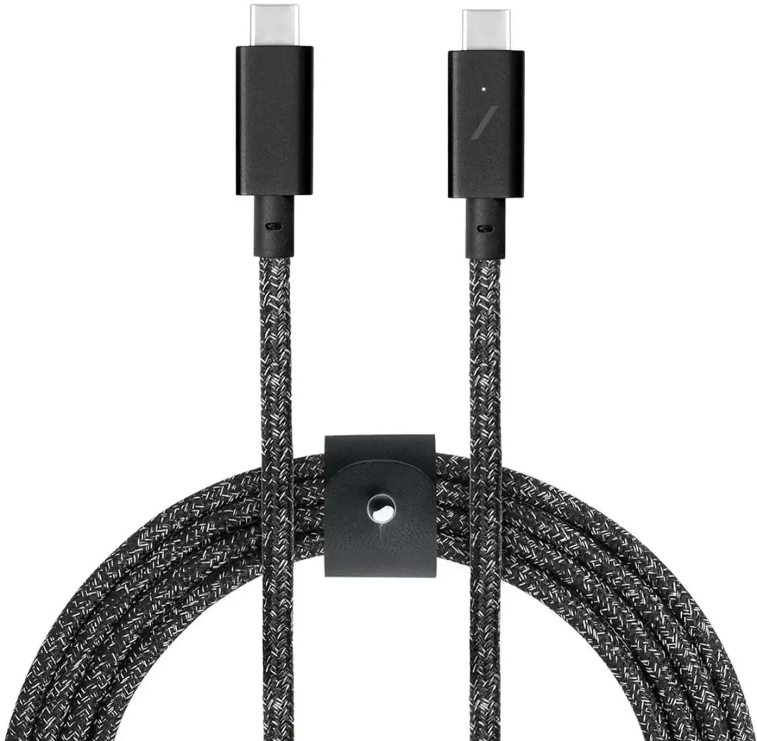 Native Union Belt Cable C-C Pro 2,4m 240W - Transparent