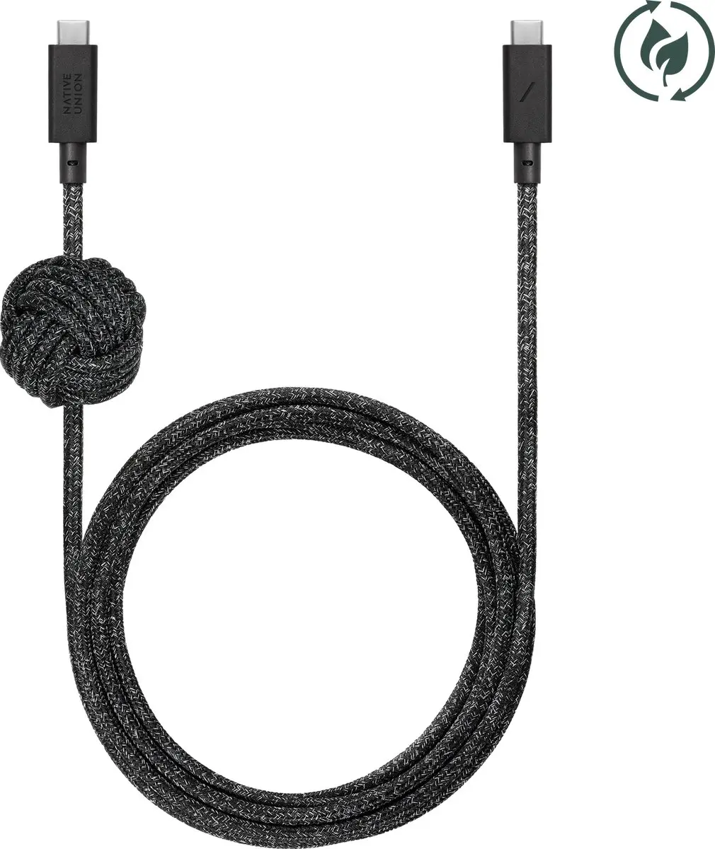 Native Union Anchor-Kabel USB-C 3m - Transparent