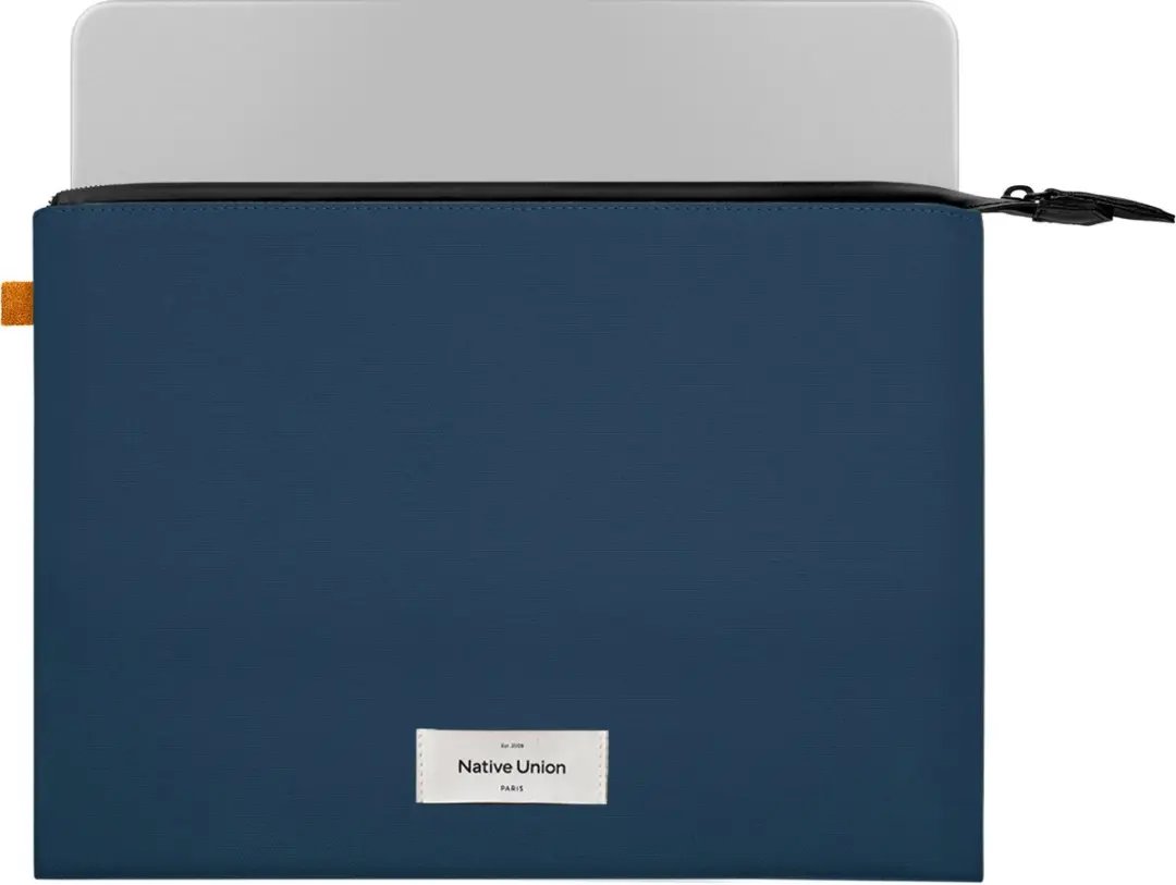 Native Union WFA Stow Lite Sleeve - MacBook 14 - Marineblauw