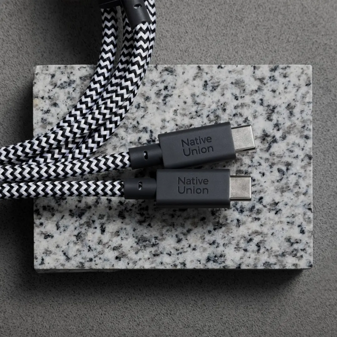 Native Union Belt Kabel C Naar 2C 140W - Zebra