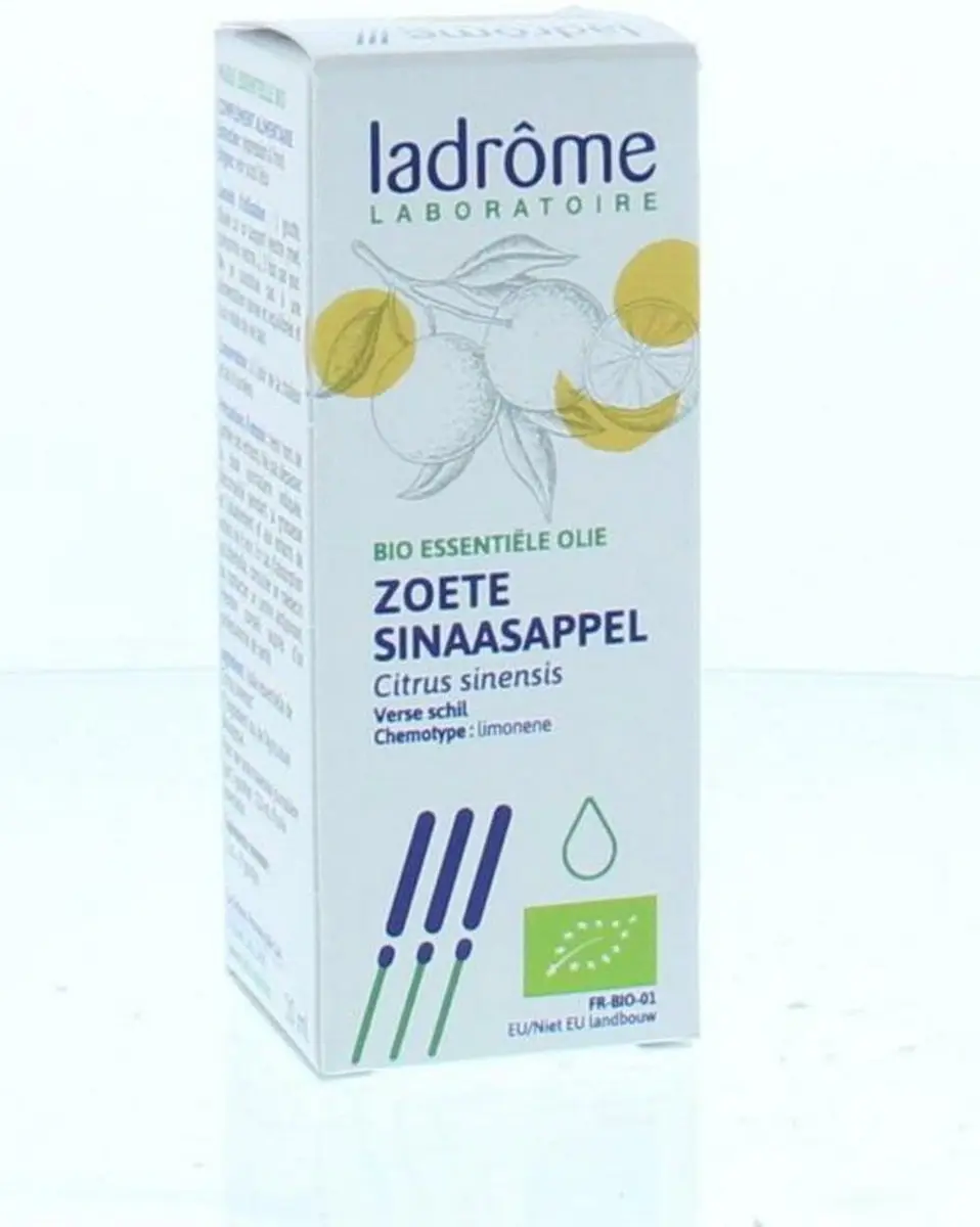 Ladrôme Pit&Pit Sinaasappel Etherische Olie Bio 10ml