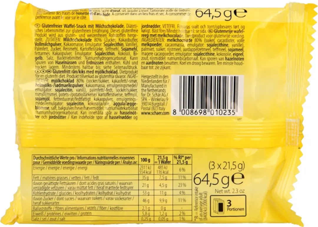 Schar Twinny Bar 3-pack - 63 Stuks - afbeelding 3 van 5