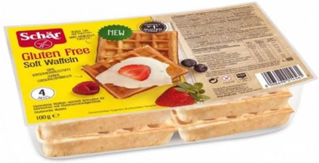 Schar Brusselse Wafels Glutenvrij - 4 Stuks - afbeelding 3 van 3