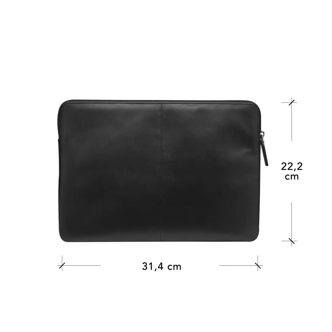 dbramante1928 Skagen Pro Laptophoes 13" - Echt leer - Zwart