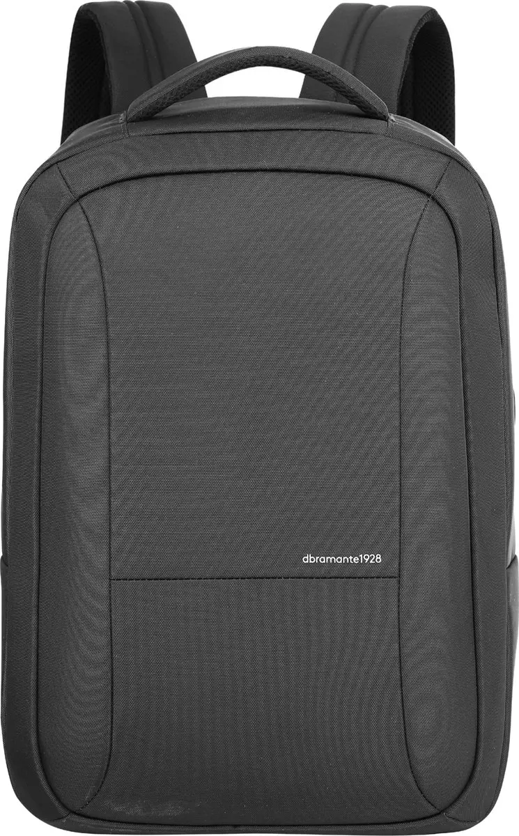 dbramante1928, 16” Laptoptas Leer Nyborg Collectie, Donkergrijs