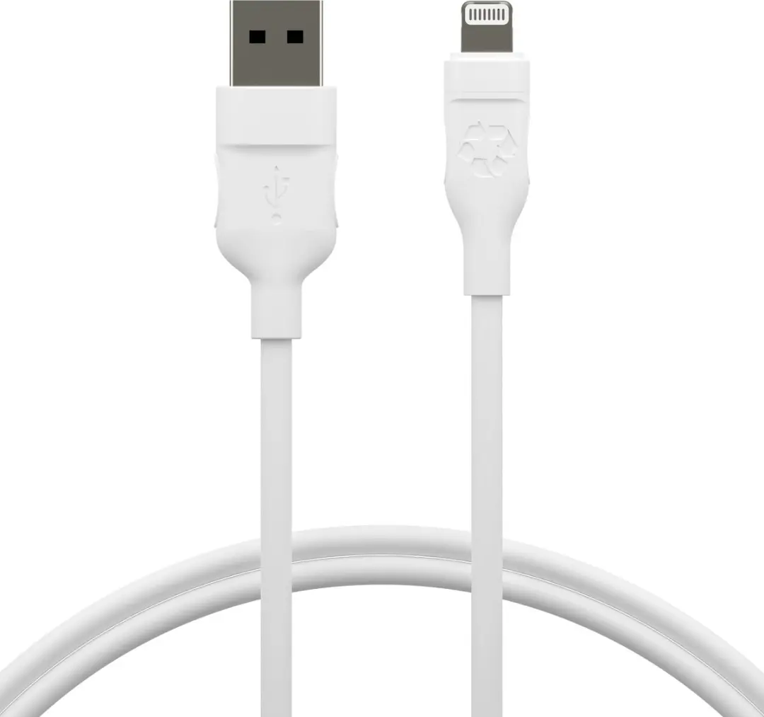 dbramante1928 Re-Charge USB-A naar Lightning Oplader 1,2m - Wit
