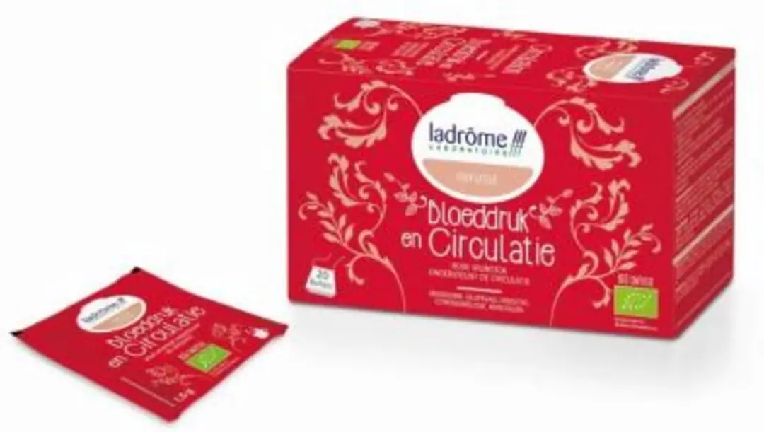 Ladrôme Pit&Pit Bloeddruk & Circulatie Kruidenthee Bio - 20 Zakjes