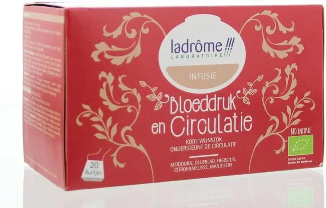 Ladrôme Pit&Pit Bloeddruk & Circulatie Kruidenthee Bio