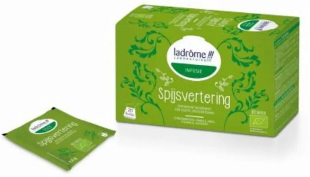 Ladrôme Pit&Pit Spijsvertering Bio Kruidenthee 20 Zakjes