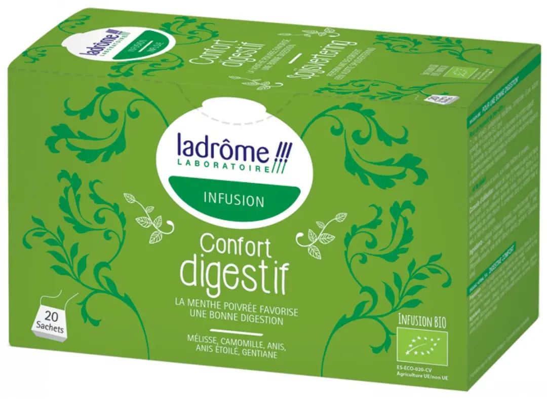 Ladrôme Pit&Pit Spijsvertering Bio Kruidenthee 20 Zakjes