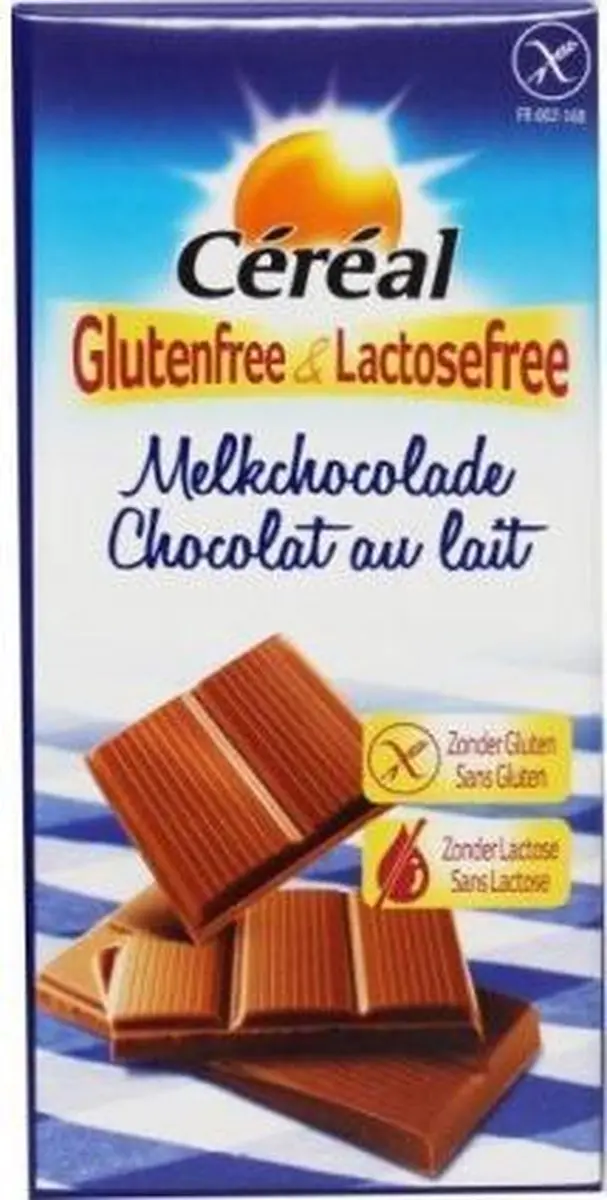 Cereal Melkchocolade Tablet - 100g - Glutenvrij & Lactosevrij - afbeelding 6 van 6
