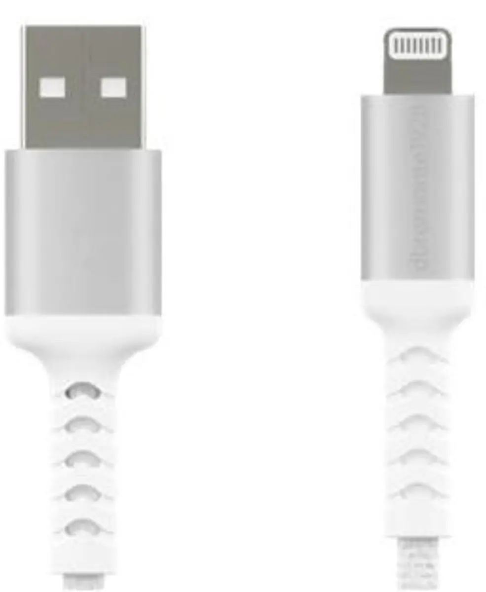 dbramante1928 Re-Charge USB-A naar Lightning Oplaadkabel 1,2m - Wit