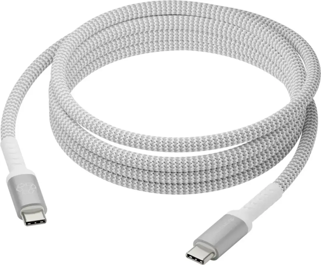 dbramante1928 Re-Charge USB-C Oplaadkabel 100W 2,5m Wit
