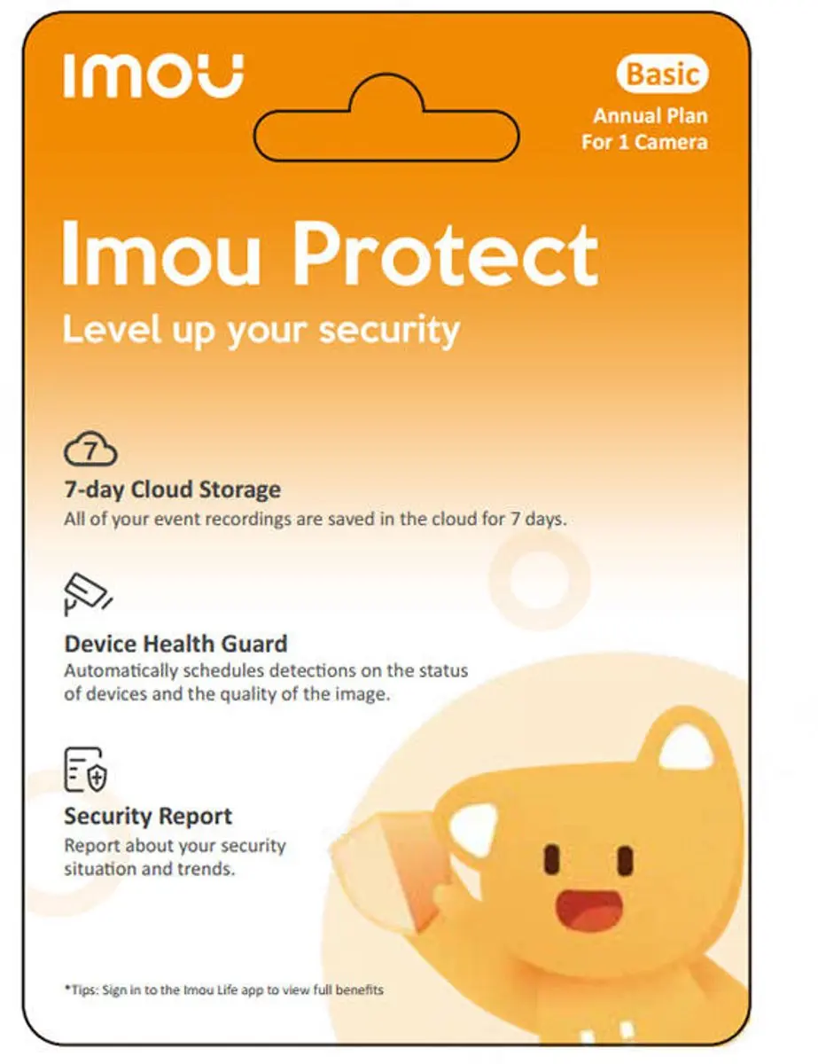 Imou Protect Basis Jaarplan 6971927239788 - afbeelding 3 van 4