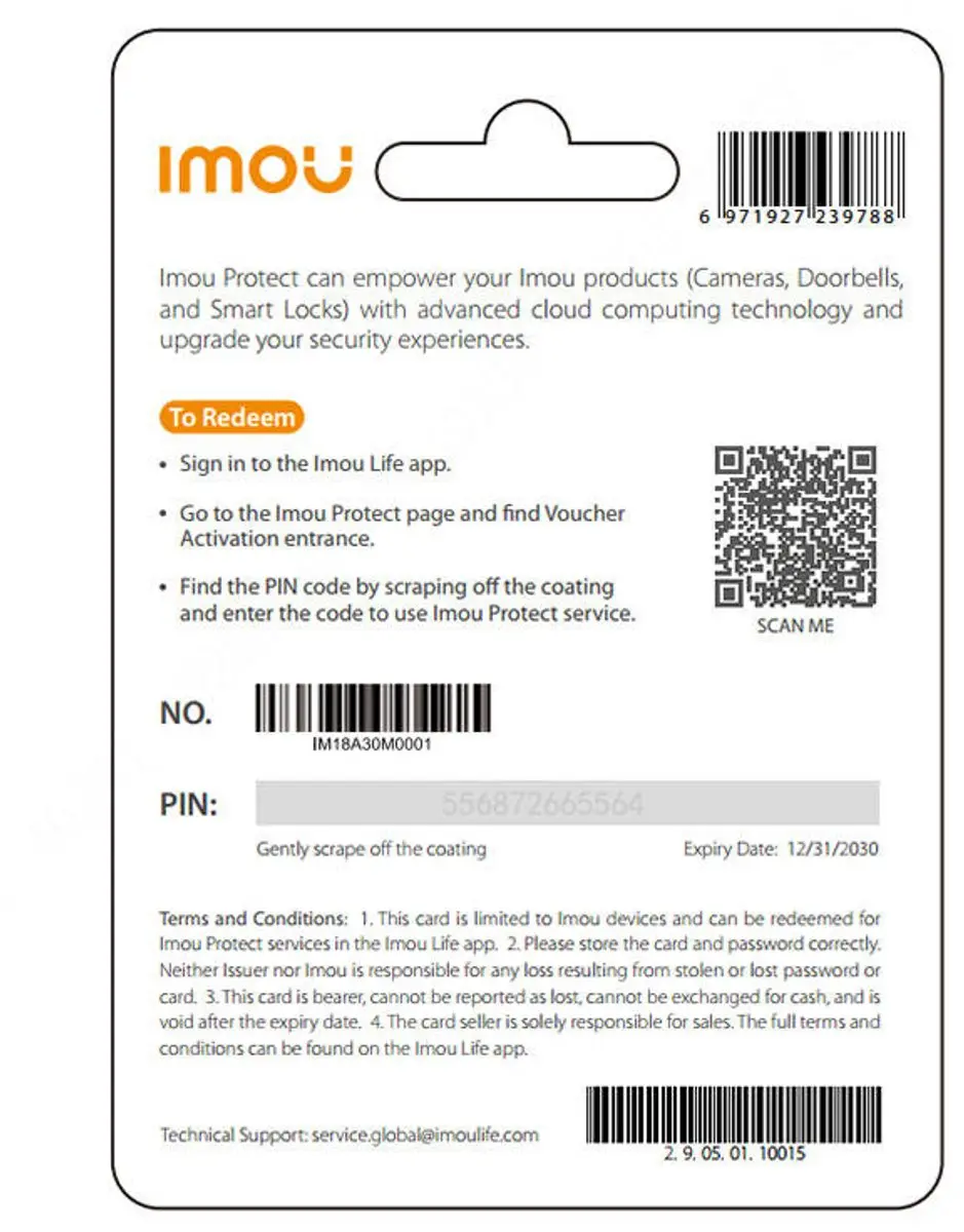 Imou Protect Basis Jaarplan 6971927239788 - afbeelding 2 van 4