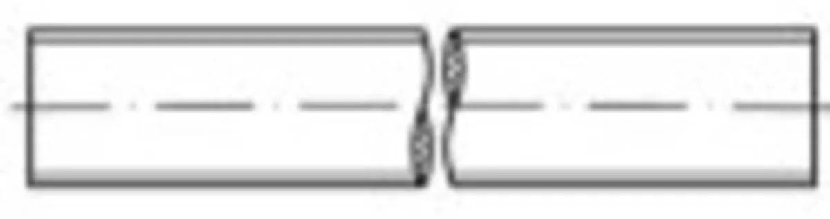 TOOLCRAFT M8 Draadeind RVS A4 1000mm - 1 Stuk
