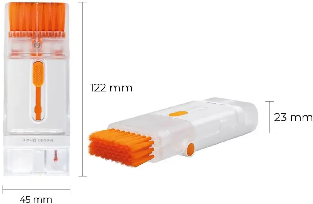 Mobile Origin Multifunctionele Reinigingsset 8-In-1 - Transparent