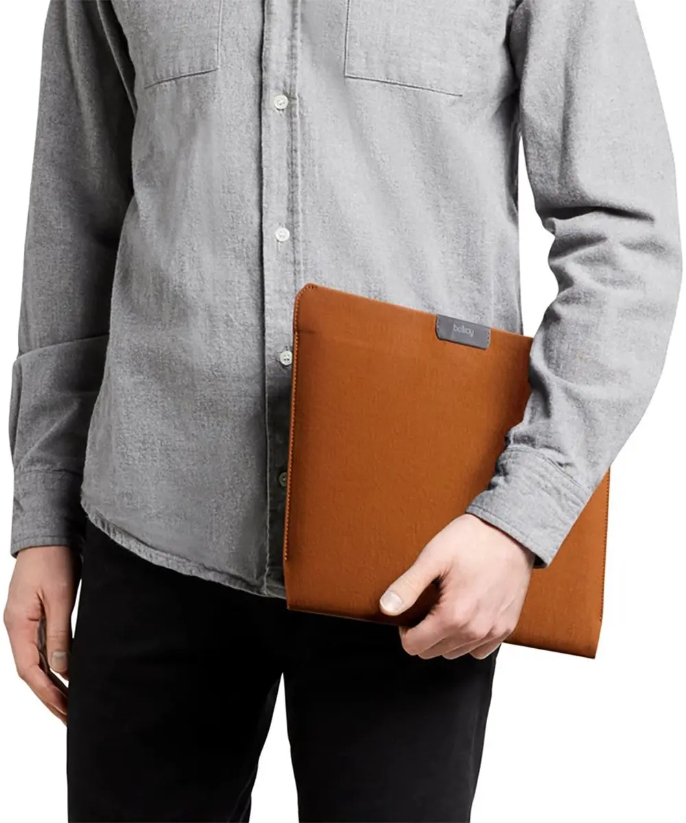 Bellroy DLSC-BRZ-213 Sleeve MacBook 14" - 354x265mm - Oranje - afbeelding 6 van 6