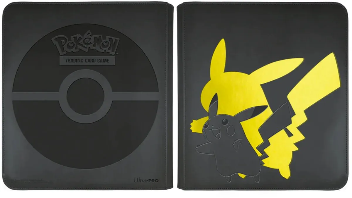 Pokémon Elite Series Pikachu Pro Binder E 15774 - 12-Pocket