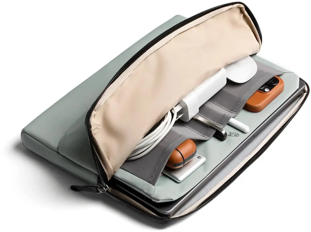 Bellroy Caddy Sleeve MacBook 14" DLCA-EUC-230 - Groen - afbeelding 5 van 6