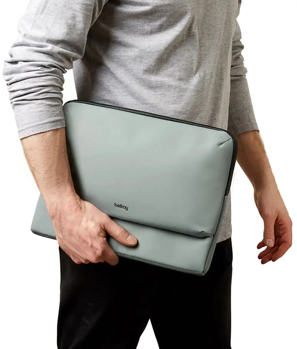 Bellroy Caddy Sleeve DLCB-EUC-230 MacBook Pro/Air 16 - Groen - afbeelding 6 van 6