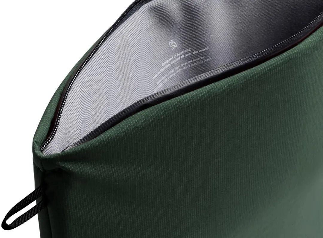 Bellroy Lite Sleeve DLLB-SPC-234 MacBook Hoes - 16 inch - Groen - afbeelding 5 van 6