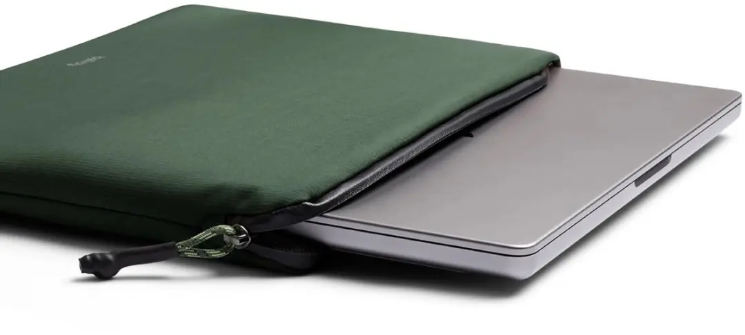 Bellroy Lite Sleeve DLLB-SPC-234 MacBook Hoes - 16 inch - Groen - afbeelding 4 van 6