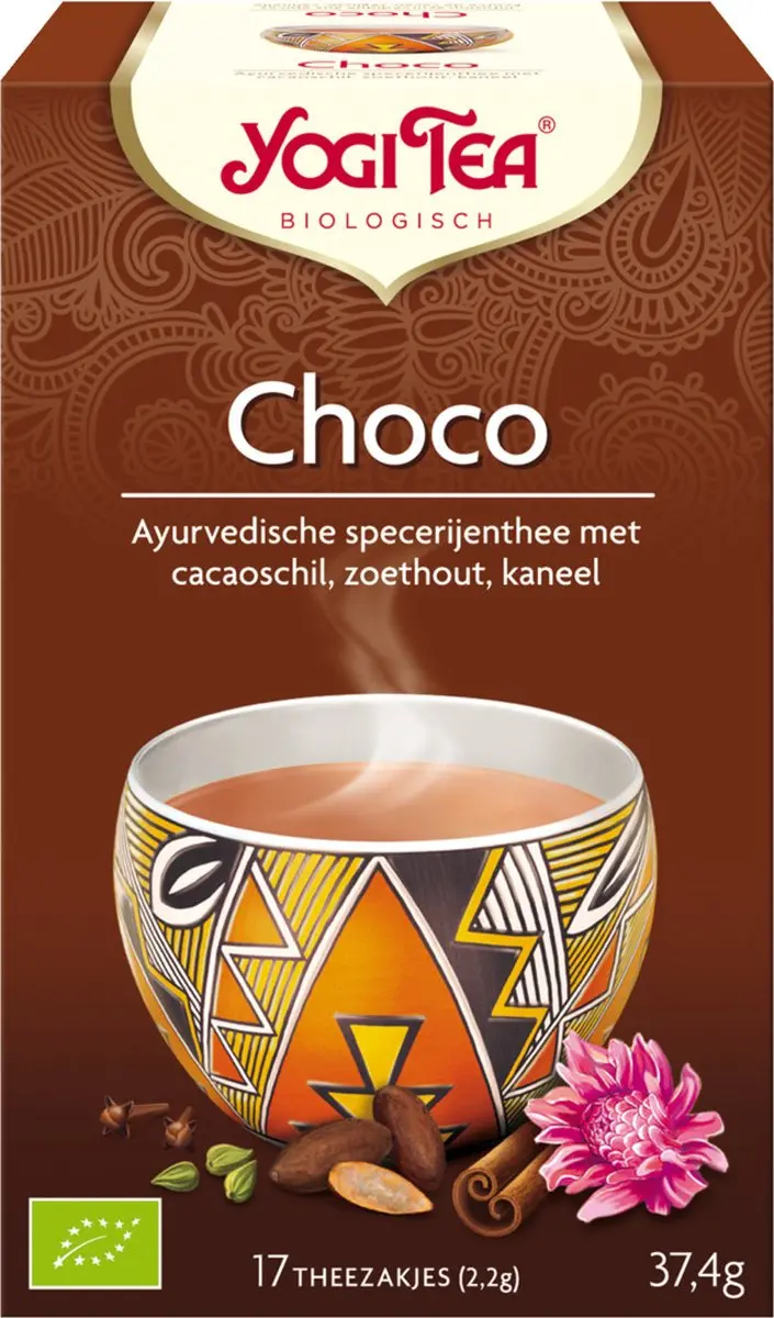 Yogi Tea Choco Bio Kruidenthee 17 Stuks