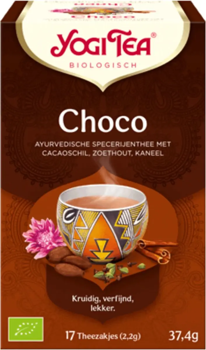 Yogi Tea Choco Bio Kruidenthee 17 Stuks