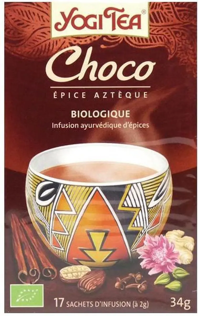 Yogi Tea Choco Bio Kruidenthee 17 Stuks