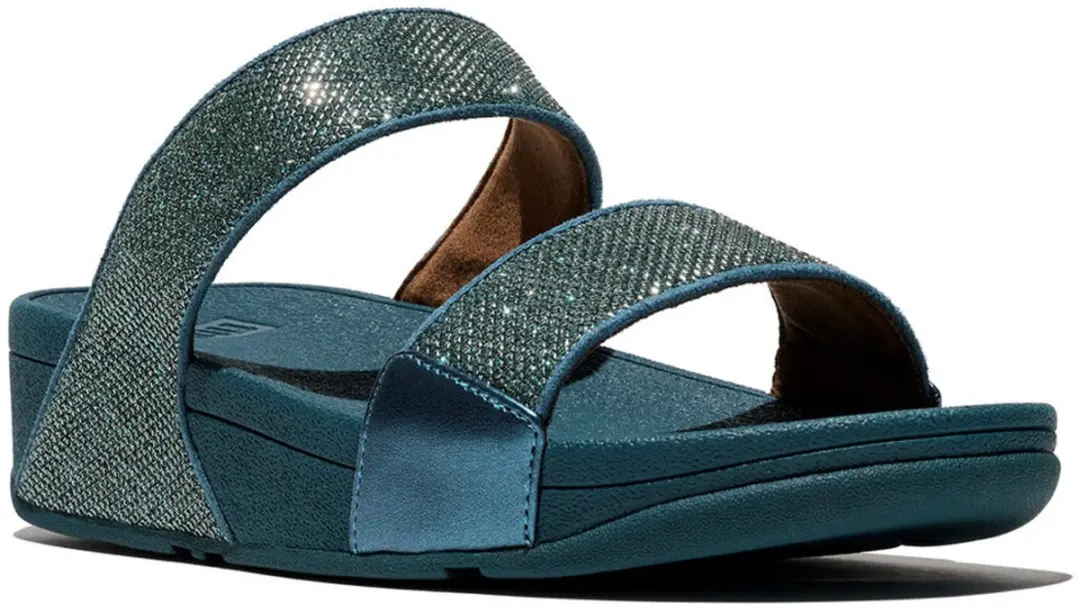 FitFlop Dames sandalen Lulu Shimmerglitz Slides A4Y