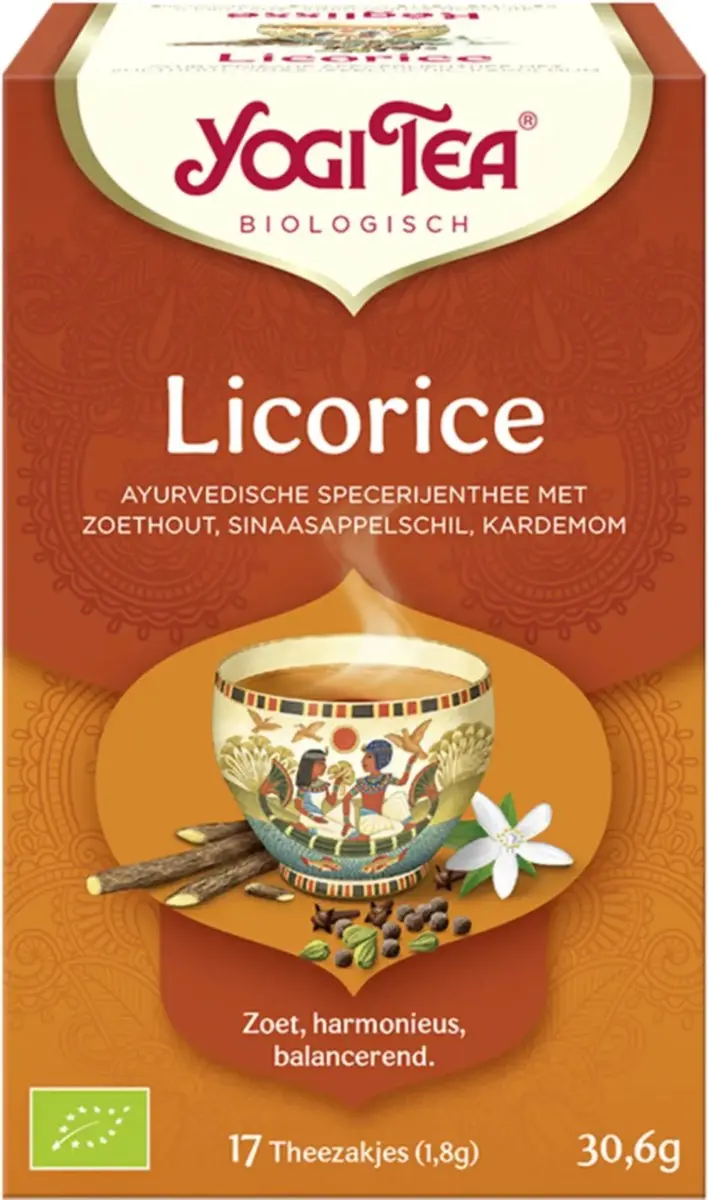Yogi Tea Licorice Bio Biologische Kruidenthee - 17 Zakjes