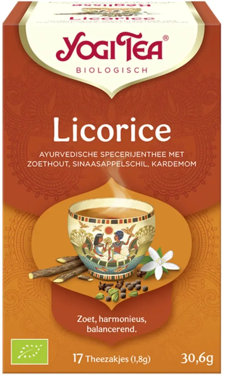Yogi Tea Licorice Bio Biologische Kruidenthee