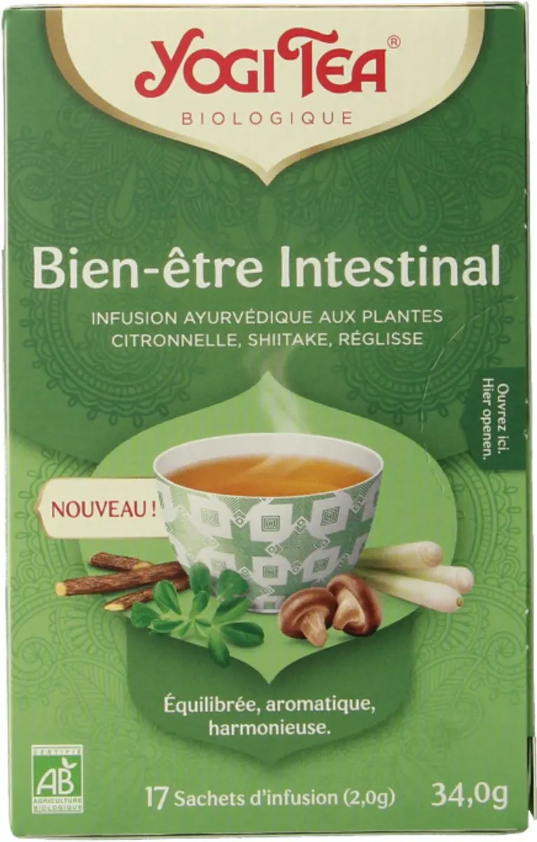 Yogi Tea Natural Balance Biologische Kruidenthee 17 Stuks