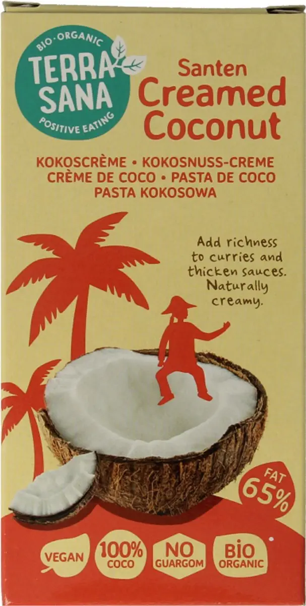 Terrasana Santen Coconut Creamed Bio 200g
