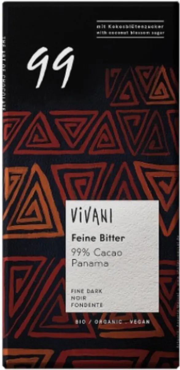 Vivani Chocolade Feine Bitter 99%