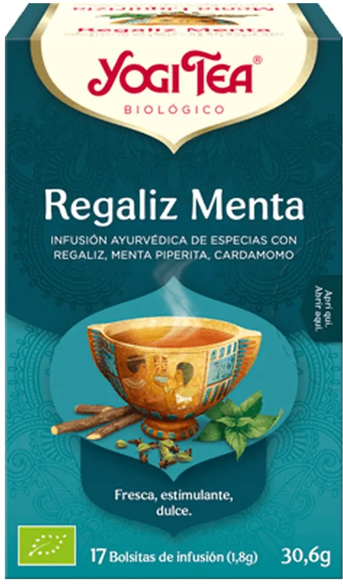 Yogi Tea Licorice Mint Bio Kruidenthee - 17 Zakjes