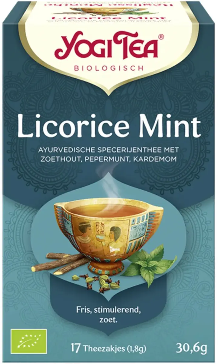 Yogi Tea Licorice Mint Bio Kruidenthee