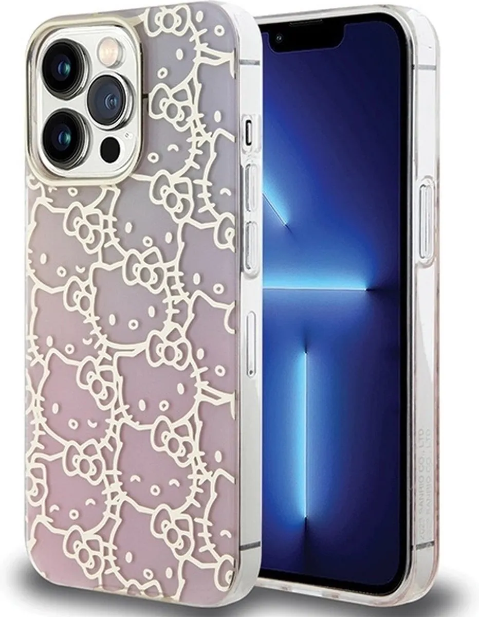 Hello Kitty IML Gradient Crowded Kitty Headcase iPhone 13