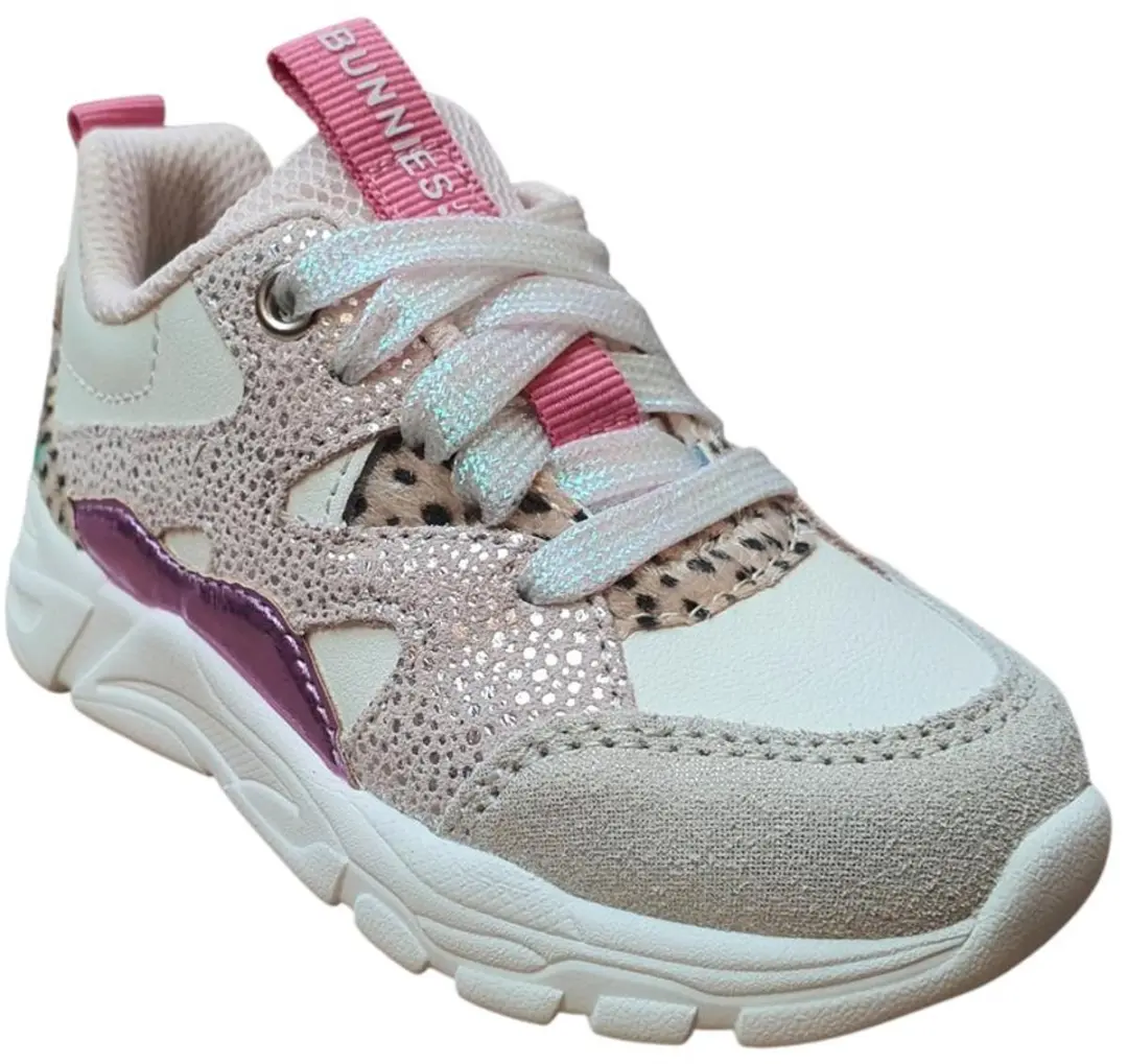 BunniesJR Sanne Spring Lage Sneakers 226051-994-30 - Maat 30 - Paars - afbeelding 3 van 6