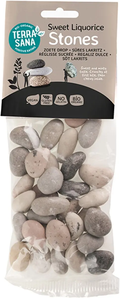Terrasana Zoete Drop Stones Bio 100g