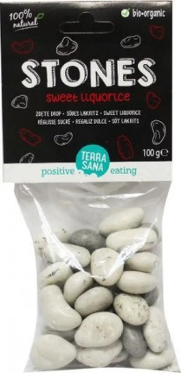 Terrasana Zoete Drop Stones Bio 100g