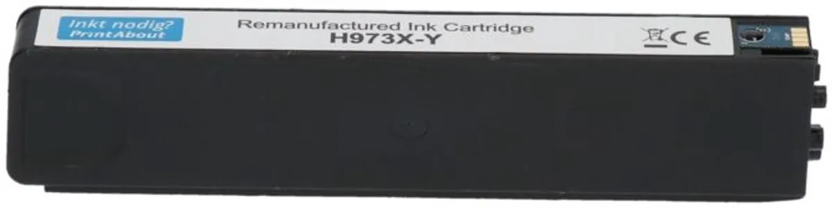 PrintAbout HP 973X Geel Inktcartridge XL - 8750 Pagina's