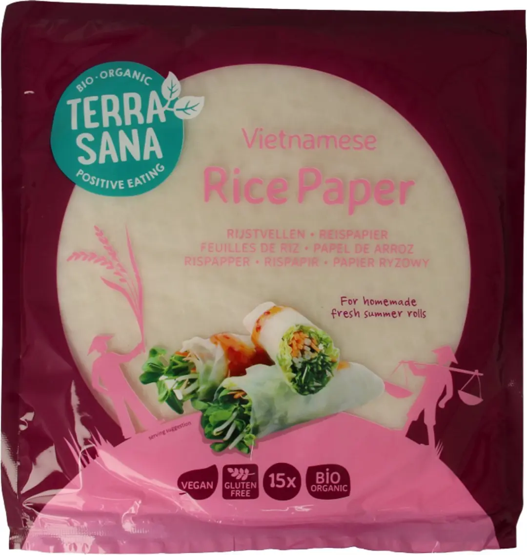 Terrasana Bio Rijstpapier 150g