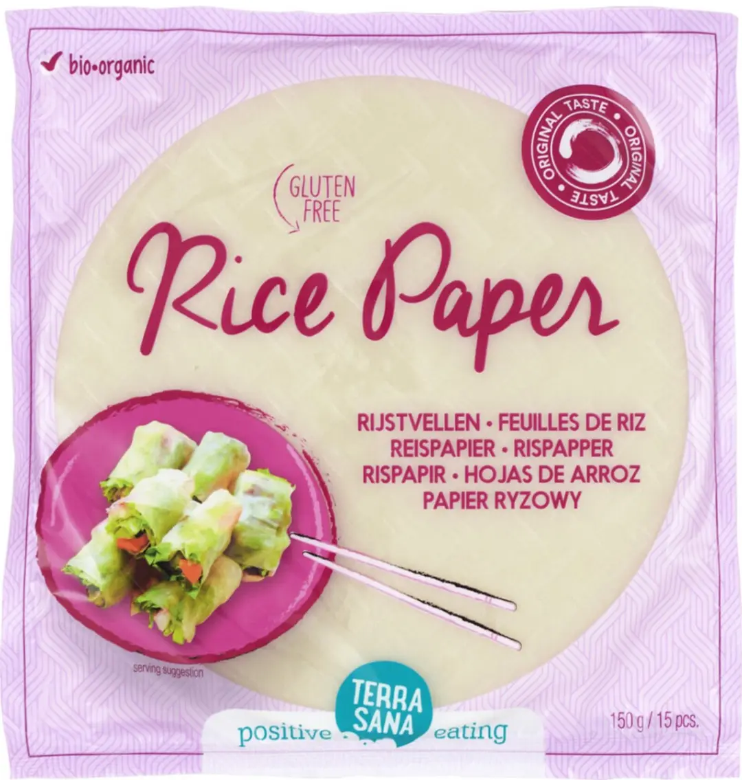 Terrasana Bio Rijstpapier 150g